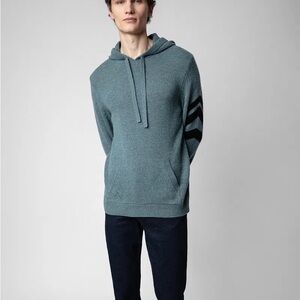 Zadig & Voltaire Cashmere Clay Arrow in Blue